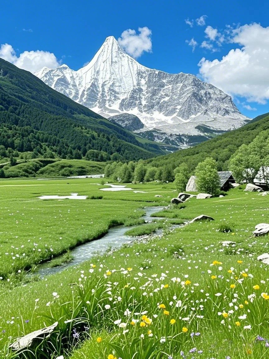 🌿春天的稻城亚丁是神写给大地的情书💌 1 九哥户外旅游 来自小红书网页版